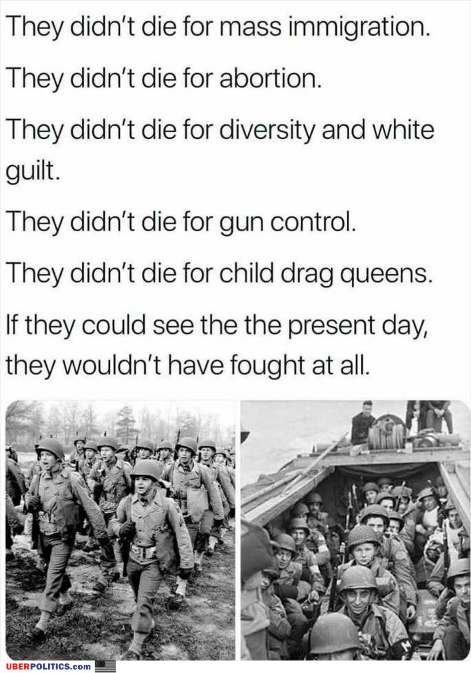 What Did They Die For