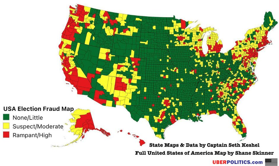 Election Fraud Map