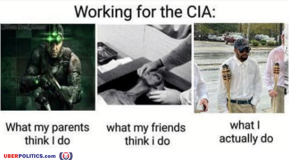 working for the CIA