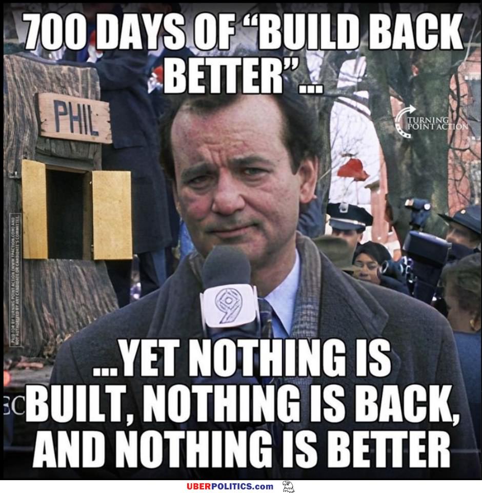 700 Days Of Build Back Better