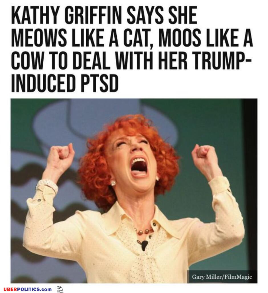 kathy griffin has major TDS