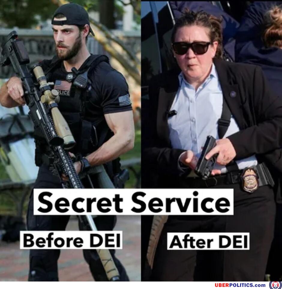 secret service DEI