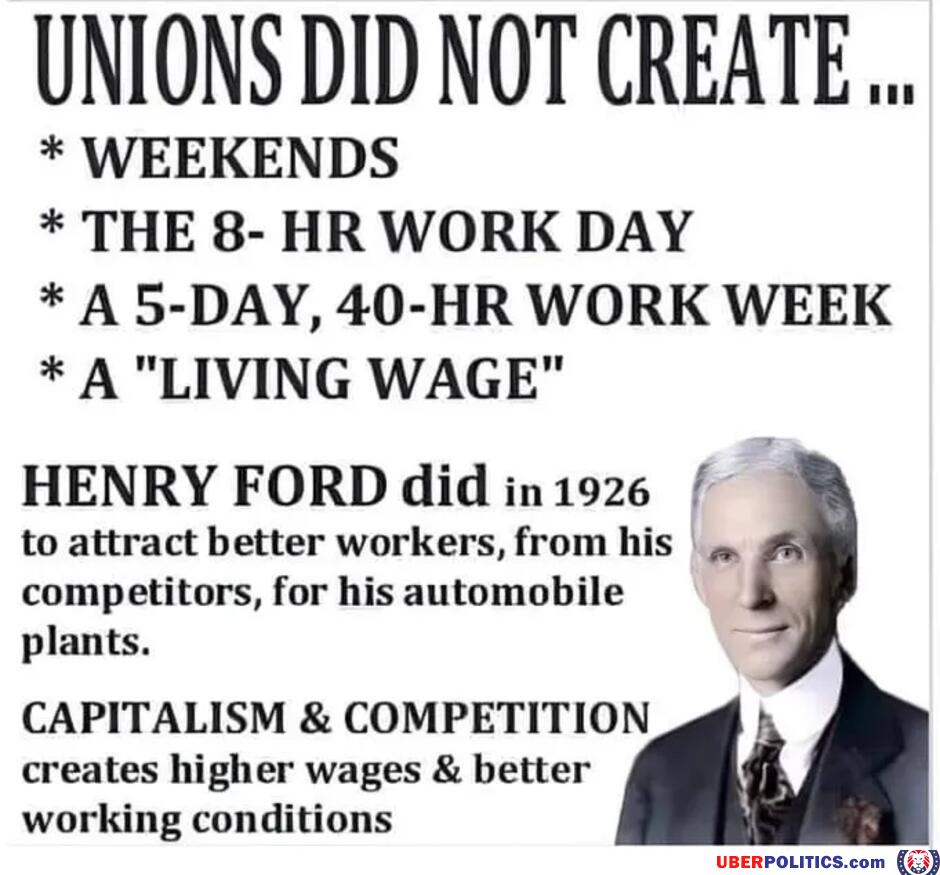 Unions Did Not Do These